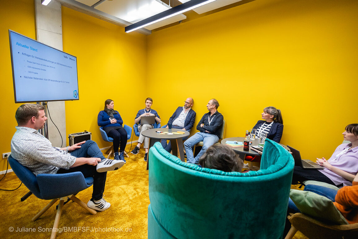 Meetup bei der OER im Blick