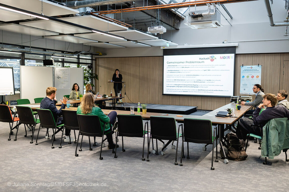 Workshop bei der OER im Blick