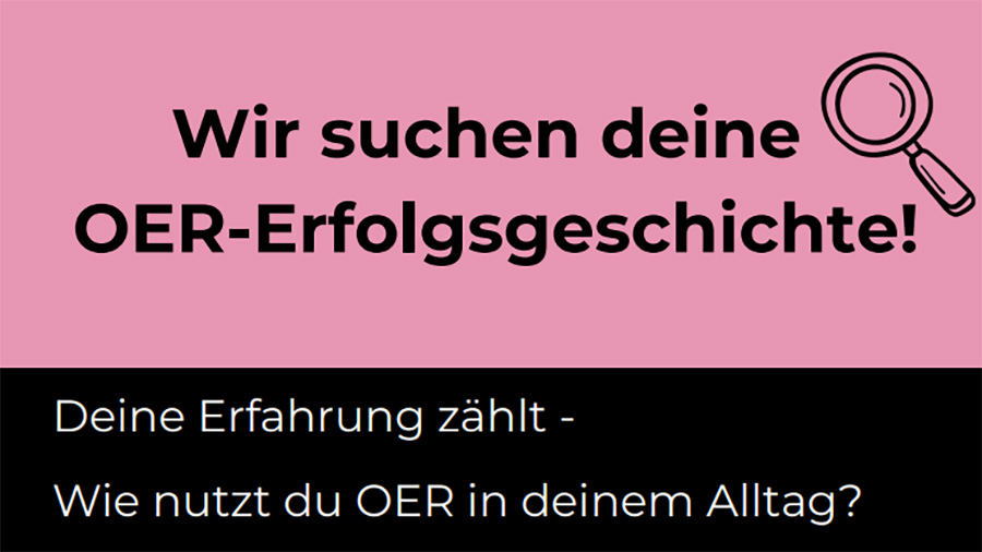 Wir suchen deine Erfolgsgeschichte